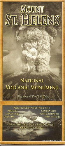 Imagen de archivo de Mount St. Helens National Volcanic Monument, Map and Trail Guide a la venta por Michael Knight, Bookseller