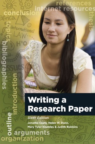 Imagen de archivo de Writing A Research Paper a la venta por SecondSale