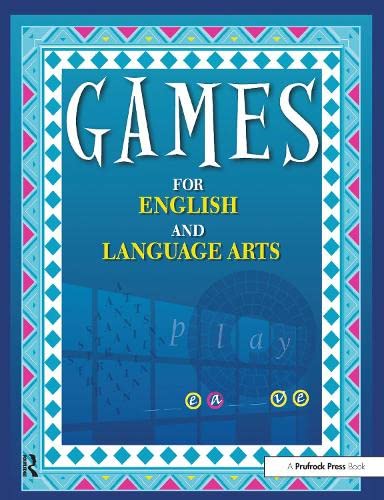 Beispielbild fr Games for English and Language Arts zum Verkauf von Better World Books