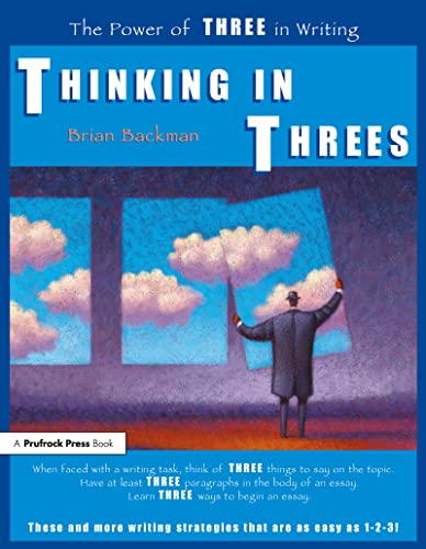 Stock image for Thinking in Threes: The Power of Three in Writing for sale by Chiron Media