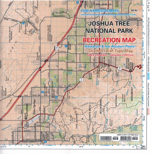 Beispielbild fr Joshua Tree National Park Recreation Map (Tom Harrison Maps) [Map] Tom Harrison Maps zum Verkauf von Lakeside Books