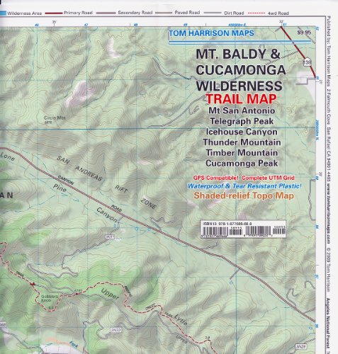 Beispielbild fr Trail Map of Verdugo Mountain (CA) (Tom Harrison Maps) [Map] Tom Harrison Maps zum Verkauf von Lakeside Books