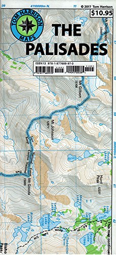 Stock image for Palisades Trail Map (Tom Harrison Maps) for sale by Save With Sam