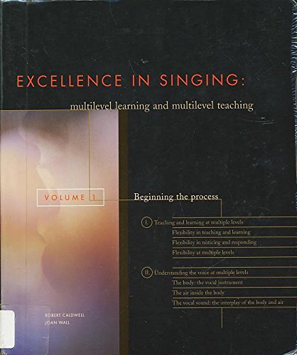 Beispielbild fr Beginning the Process (Excellence in Singing Series Volume 1) zum Verkauf von HPB-Red