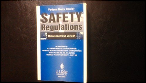 Beispielbild fr Federal Motor Carrier Safety Regulations Pocketbook : Motorcoach/Bus Version zum Verkauf von Better World Books