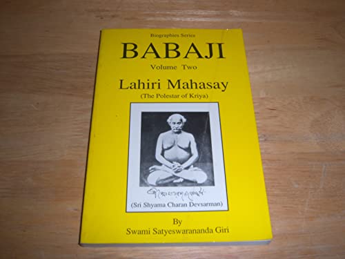 Imagen de archivo de Babaji: Lahiri Mahasay- The Polestar of Kriya, Vol. 2 (Biographies Series) a la venta por WorldofBooks