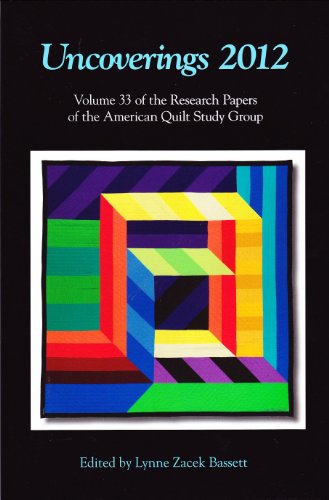 Stock image for Uncoverings 2012 (Research Papers of the American Quilt Study Group) for sale by ThriftBooks-Dallas