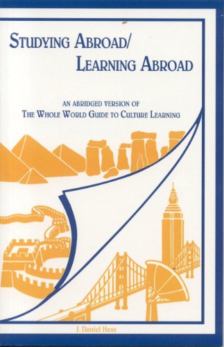 Stock image for Studying Abroad/Learning Abroad: An Abridged Version of the Whole World Guide to Culture Learning for sale by ThriftBooks-Dallas