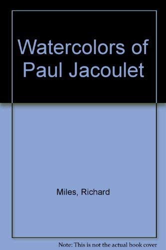 Stock image for The Watercolors of Paul Jacoulet for sale by Daedalus Books