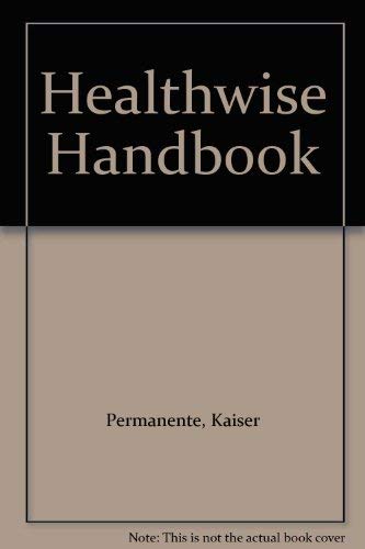 Stock image for healthwise handbook for sale by SecondSale
