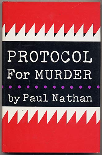 Imagen de archivo de Protocol for Murder a la venta por Wayward Books