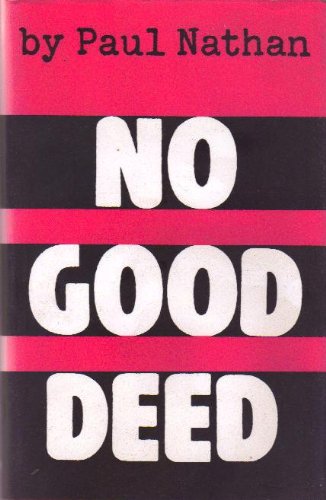 Beispielbild fr No Good Deed (Bert Swain Mystery Ser.) zum Verkauf von Collectorsemall