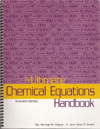 Stock image for The Ultimate Chemical Equations Handbook (Teacher Edition) for sale by HPB-Red
