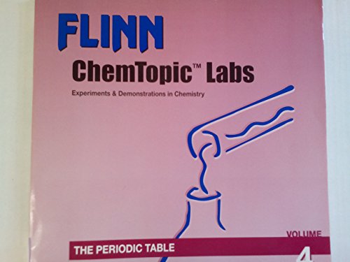 Beispielbild fr The Periodic Table (Flinn Chemtopic Labs: Experiments & Demonstrations in Chemistry, 4) zum Verkauf von BooksRun