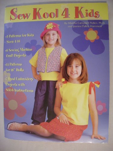Beispielbild fr Sew Kool 4 Kids zum Verkauf von ThriftBooks-Dallas