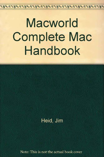 Beispielbild fr Macworld : Complete Mac Handbook zum Verkauf von Better World Books