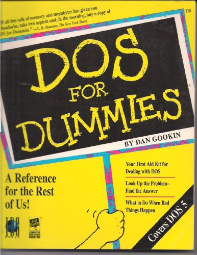 Beispielbild fr DOS for Dummies zum Verkauf von Orion Tech
