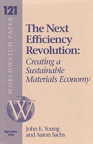Imagen de archivo de Worldwatch Paper 121 - The Next Efficiency Revolution: Creating A Sustainable Materials Economy a la venta por Terrace Horticultural Books