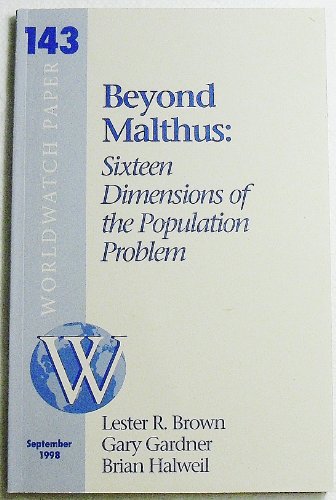 Beispielbild fr Sixteen Dimensions of the Population Problem (Worldwatch paper) zum Verkauf von Book Alley