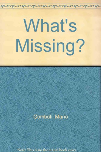 Imagen de archivo de What's Missing? a la venta por Alf Books