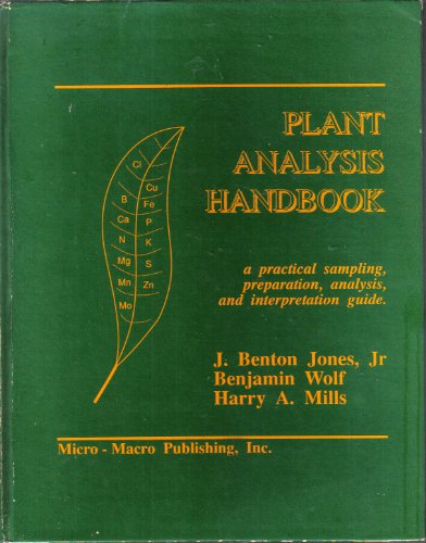 Imagen de archivo de Plant Analysis Handbook: A Practical Sampling, Preparation, Analysis, and Interpretation Guide a la venta por About Books