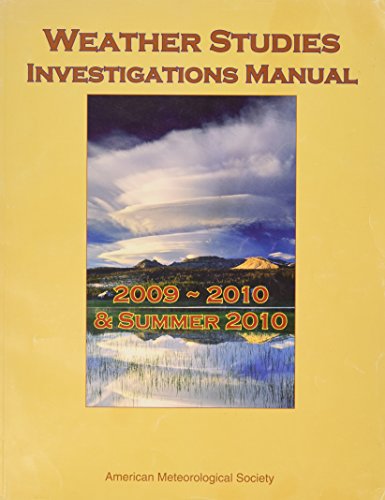 Stock image for Weather Studies Investigations Manual for sale by Sunshine State Books