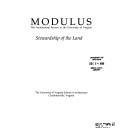 Modulus: Stewardship of the Land (020) (9781878271297) by [???]