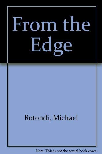 From the Edge: Southern California Institute of Architecture Student Work (9781878271549) by Michael Rotondi