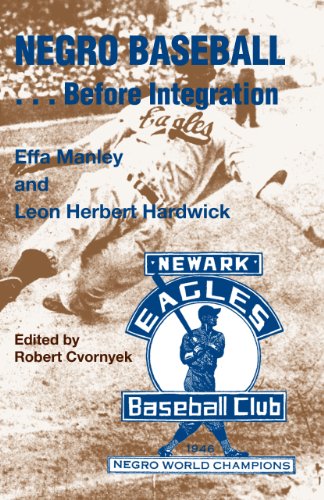 Stock image for Negro Baseball.before Integration for sale by Revaluation Books