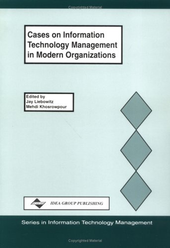 Imagen de archivo de Cases on Information Technology Management in Modern Organizations a la venta por Anybook.com