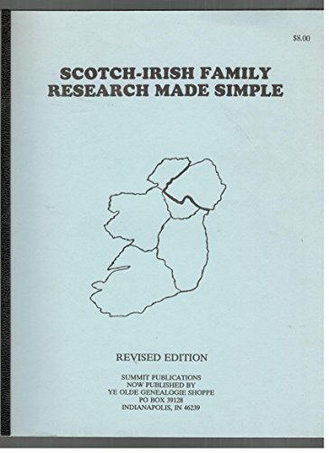 9781878311146: Scotch-Irish Family Research Made Simple