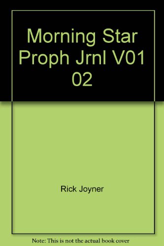 9781878327086: Morning Star Proph Jrnl V01 02