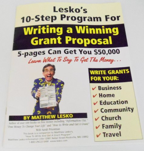 9781878346667: How to Write And Get a Grant