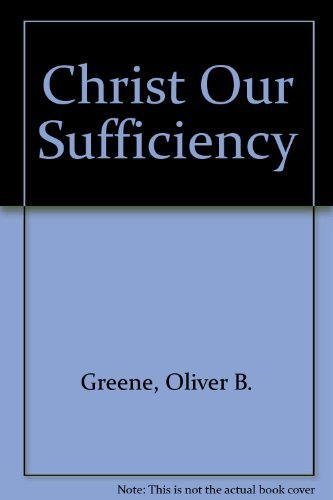 9781878376435: Christ Our Sufficiency