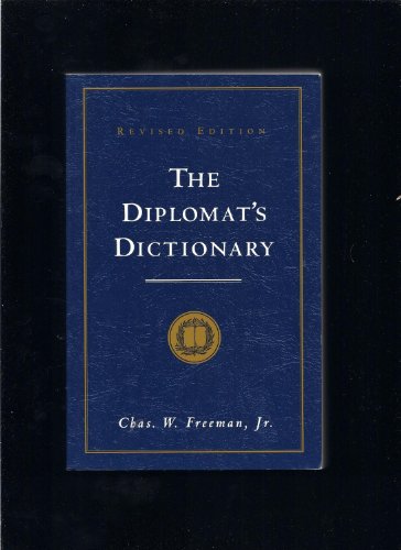 Stock image for The Diplomat's Dictionary for sale by Better World Books