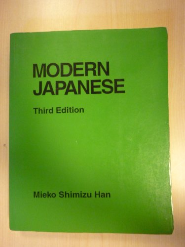 Imagen de archivo de Modern Japanese a la venta por Better World Books: West