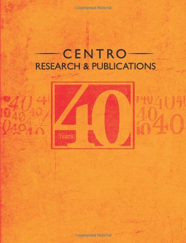 Beispielbild fr Centro: Research and Publications zum Verkauf von Revaluation Books