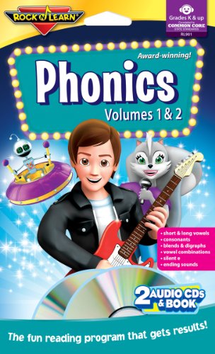 9781878489012: Phonics - Vols. 1 & 2 - Audio CDs & Book by Rock 'N Learn