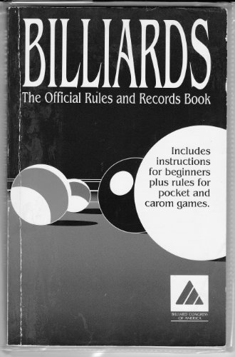 Stock image for Billiards: The Official Rules & Record Book for sale by ThriftBooks-Dallas