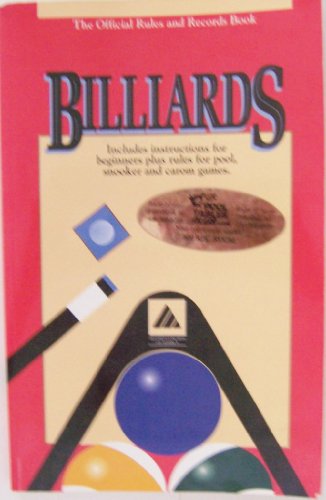 Beispielbild fr Billiards the Official Rules & Records Book 1994 zum Verkauf von HPB-Emerald