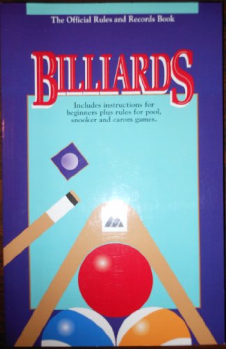 Beispielbild fr Billiards the Official Rules & Records Book 1995 zum Verkauf von Wonder Book