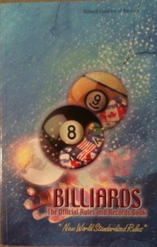 Beispielbild fr Billiards: The Official Rules and Records Book 2000 (World-Standardized Rules) zum Verkauf von ThriftBooks-Dallas