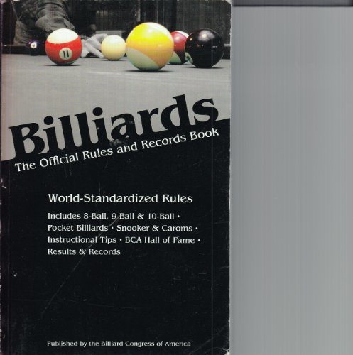 Beispielbild fr Billiards 2011: The Official Rules & Records Book zum Verkauf von HPB-Emerald