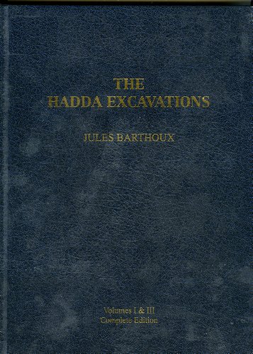 The Hadda Excavations, 2 Vols. (bound in 1)