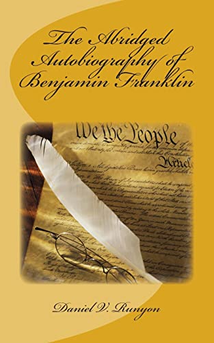 Beispielbild fr The Abridged Autobiography of Benjamin Franklin zum Verkauf von Better World Books