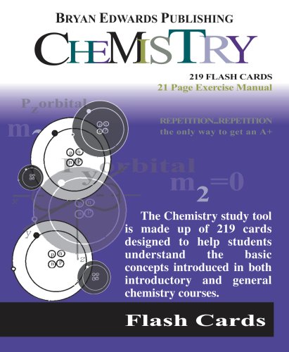 Stock image for Chemistry (Flash Cards) for sale by Book Dispensary