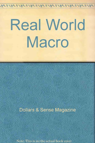 Stock image for Real World Macro for sale by Irish Booksellers