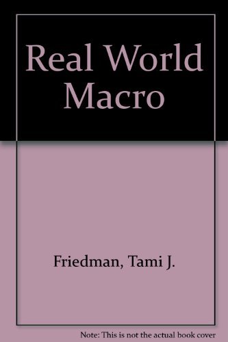 9781878585240: Real World Macro