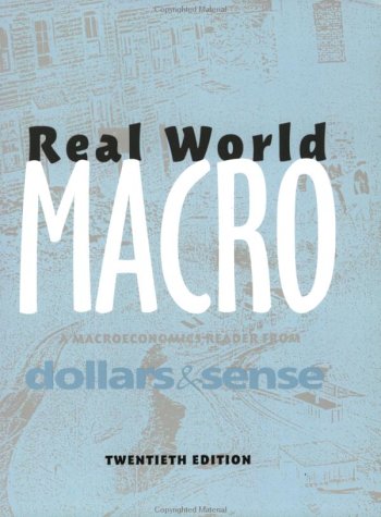 Beispielbild fr Real World Macro, 20th edition zum Verkauf von Wonder Book