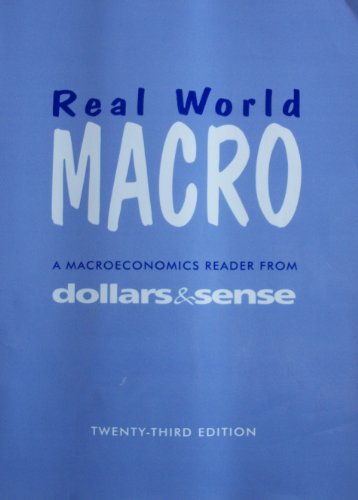 Imagen de archivo de Real World Macro, 23rd Edition a la venta por BookHolders